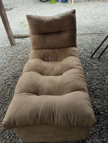 Poltrona Divã Chaise Lounge Confortável 