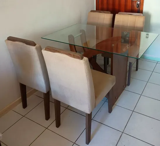 Mesa Savana com 4 cadeiras 1200x796