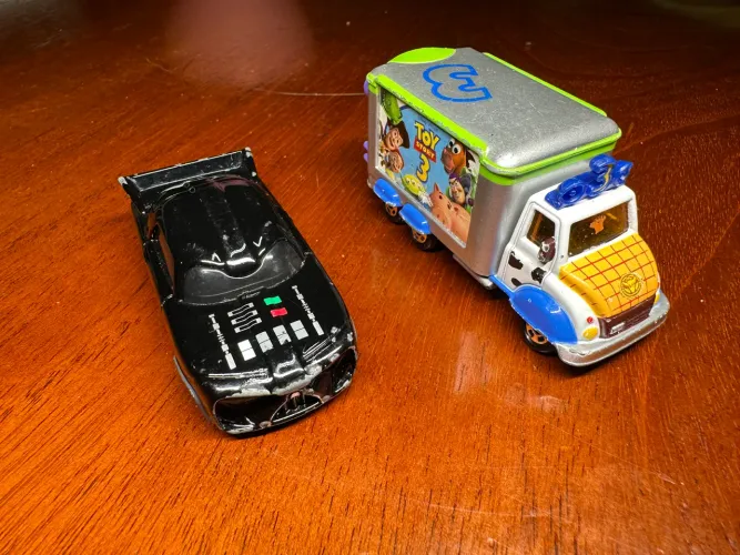 Raros Tomica Takara Tomy - Darth Vader Star Wars E Jolly Float Toy Story 3 disney pixar