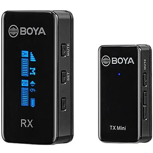 Microfones Lapela Sem Fio BOYA