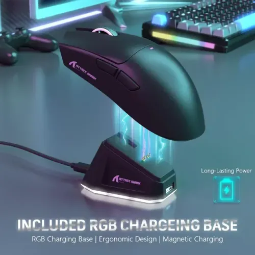 MOUSE SEM FIO - ATTACK SHARK X11
