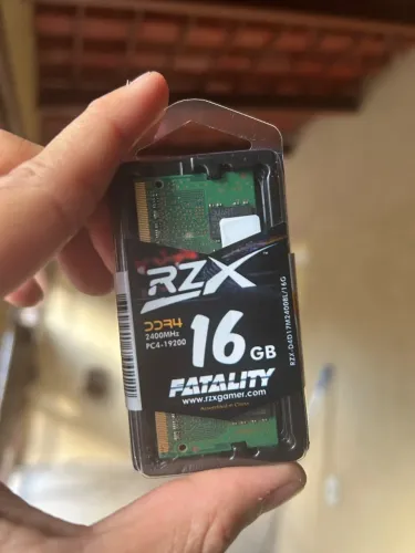Memória RAM RZX DDR4 16 GB 2400 MHz - Nova, Nunca Usada