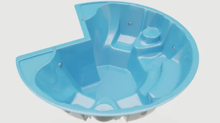 SPA 265 2,65 x 0,40 mostruario sem bomba casco
