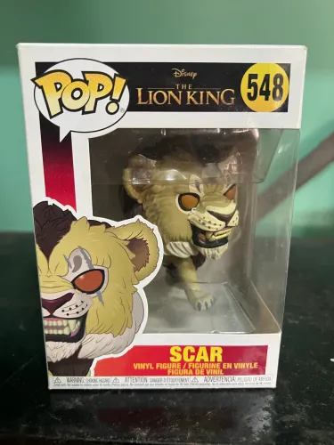 Funko Pop Scar Rei Leão (Lion King Scar #548)
