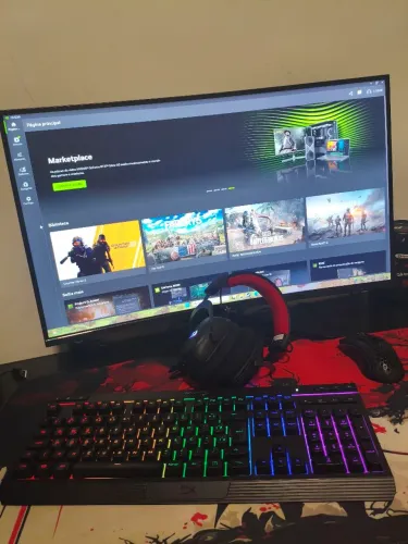 Pc gamer I5 11Gen Rtx 3060 + completo com monitor e acessórios