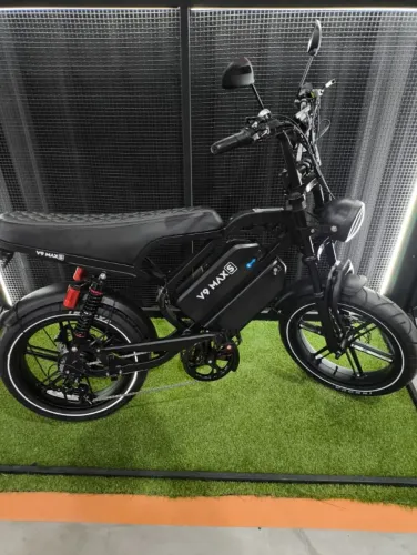 Bicicleta Eletrica V9 max S duas baterias