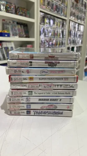 LOTE JOGOS 3DS
