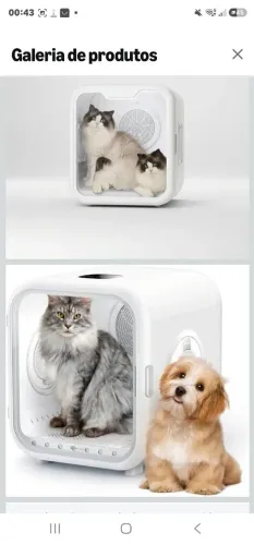 Caixa Inteligente de Secagem Newpet MOM72L (72 Litros)