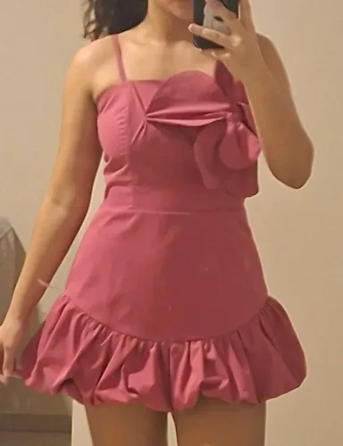 VESTIDO ROSA