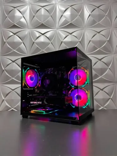 PC Gamer Ryzen 5 5500 + RTX 3060 12GB + 16GB | Seminovo, Windows, NF e Garantia
