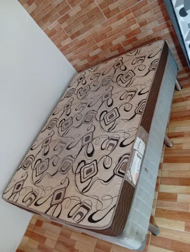 Colchão casal + cama box casal