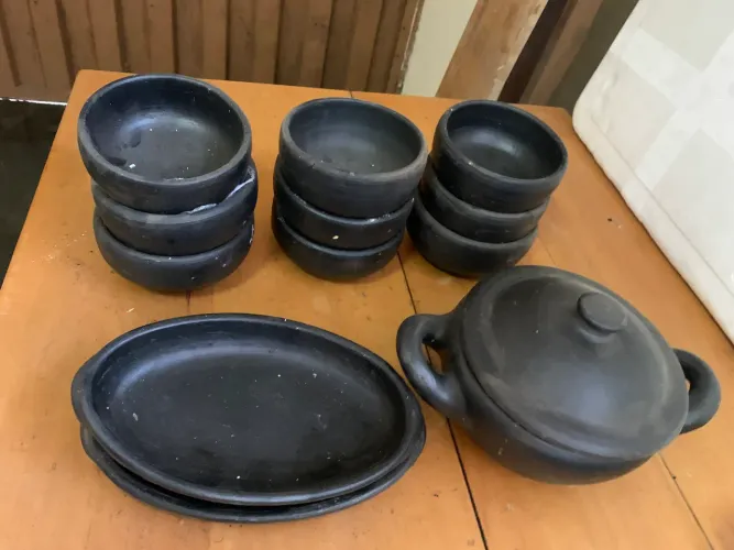 Kit panela de barro