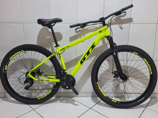 Bicicleta Aro 29 GTI Quadro Alumínio (NOVA)