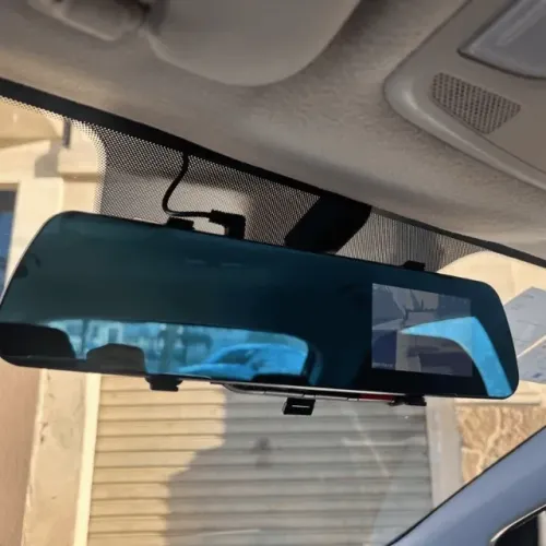 retrovisor filmador aiker modelo acv-235 com câmera de ré resolução de vídeo full hd 1080p