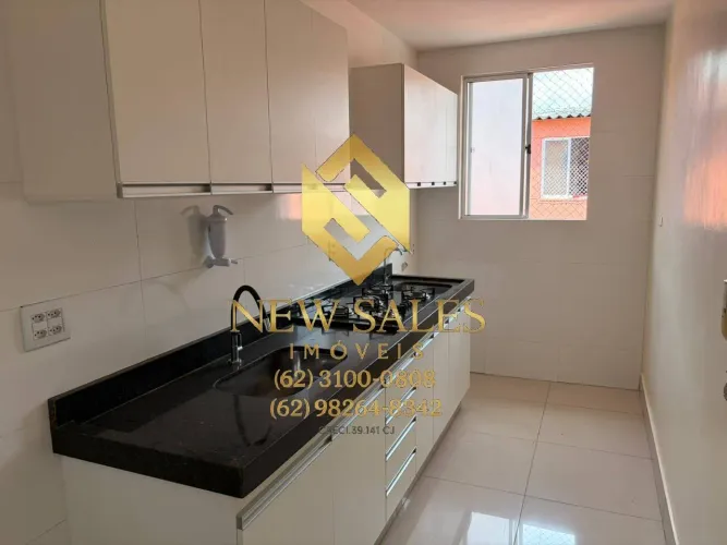 Apartamento- 2 quartos, 53m², 1 vaga, armários- Setor Parque Amazônia