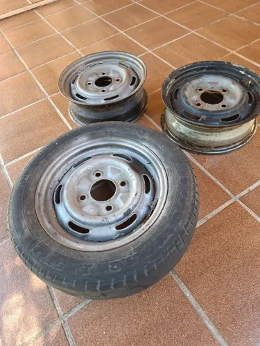  Rodas Fusca/Brasilia aro 14 (3 unidades)