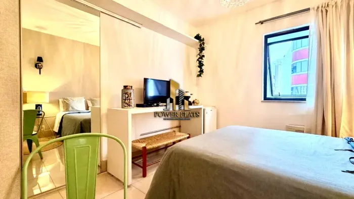 Flat para locação no Jardim Paulista com 1 dormitório próximo à Avenida Paulista