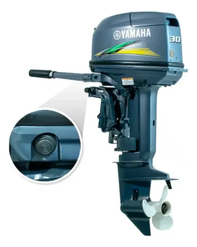 Motor Yamaha 30HP ELETRICO 2T - Motor de Popa 
