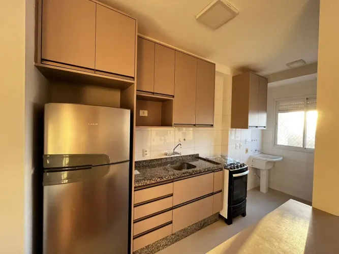 NYC PALHANO - Apartamento semi mobiliado com 3 dormitórios para alugar, 69m² por R$ 3.500/