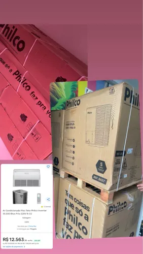 Philco invert 60mil Btu lacrado
