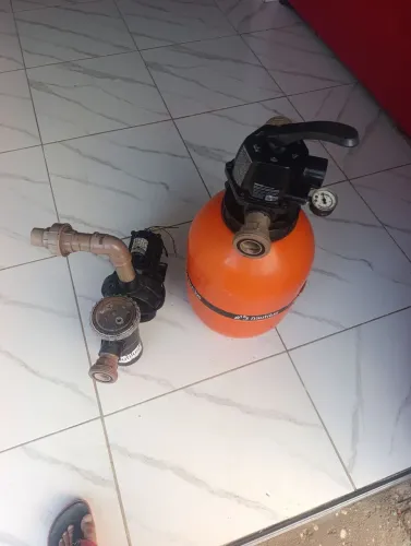 Conjunto filtrante para piscina