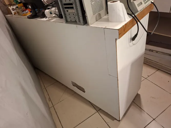 Balcao 1,83mt comprimento x 50 cm largura x 1 mt de altura