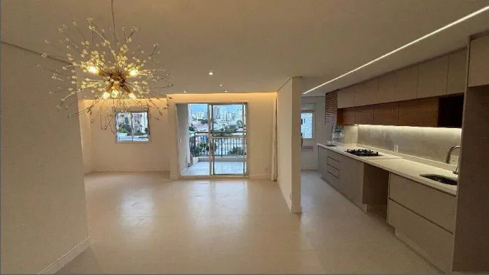 Apartamento à venda em Santo André (Casa Branca) com 2 dorms, 1 suíte e varanda gourmet