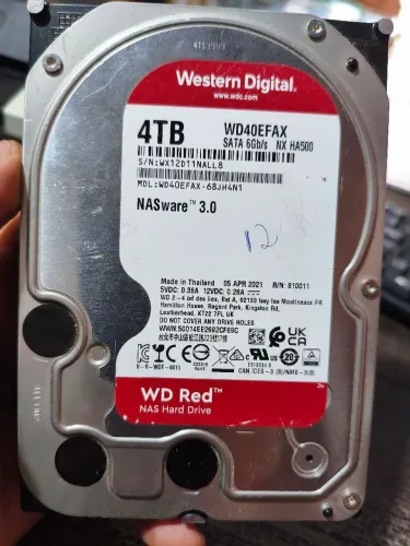 HD Sata 4tb Wester Digital NAS (usado)