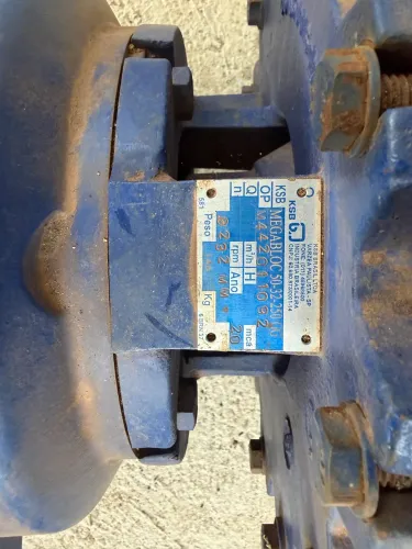 Bomba KSB com motor Weg 20 Cc