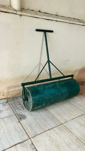 Rolo Compactador 1x0,60x1m para quadra de tenis de saibro 