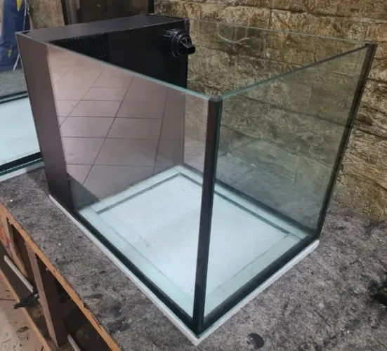 aquario sump lateral/traseiro 29x45x35(12cm sump) novo,sem uso