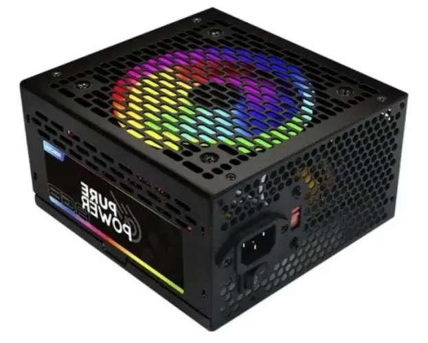 Fonte 650W, Pure Power, RGB,