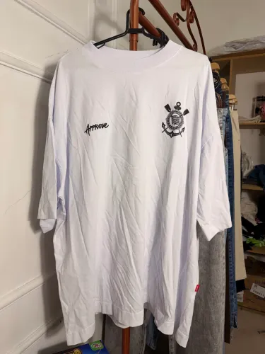 Camiseta Masculina Approve Oversize Corinthians