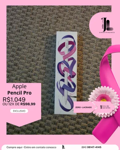 APPLE PENCIL PRO, LACRADO, EXCLUSIVO!