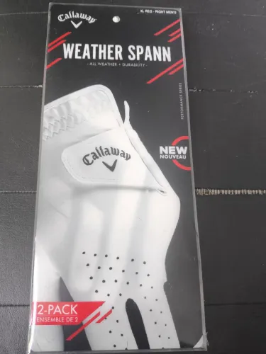 2 luva para golf mão direita Callaway