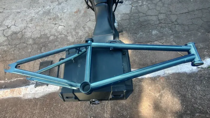 Quadro BMX próx defender 100% cromo tamanho 21
