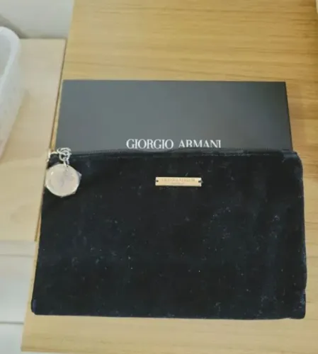clutch giorgio armani original nova