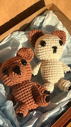 Brinquedos de crochê