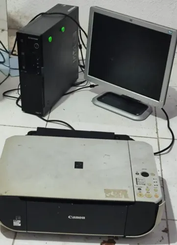 Computador completo + impressora 