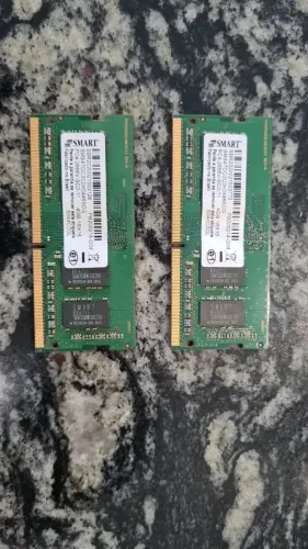 Kit Memória RAM 8GB (2x4GB) DDR4 2666MHz Notebook Smart