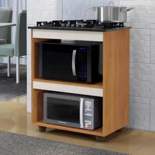 Balcão para Cooktop Turim - Entrega Rápida