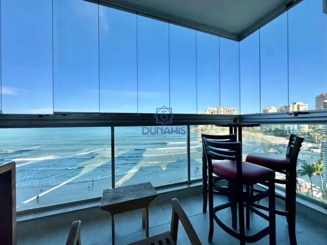 APARTAMENTO REFORMADO À VENDA NA PRAIA DAS ASTÚRIAS - FRENTE MAR