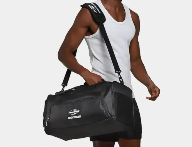 Mala esportiva Mormaii (grande, preta)