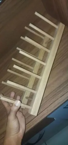 Suporte de pratos e papel toalha