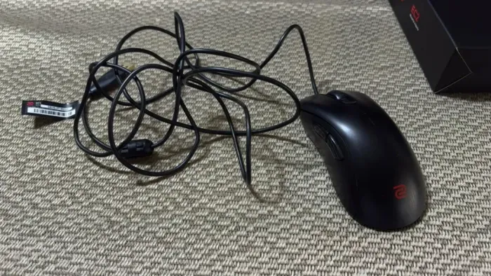 Mouse Benq Zowie EC2-B, em excelente estado, utilizado por seletas vezes para testes