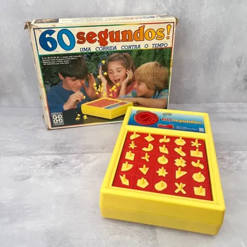 Jogo 60 segundos grown anos 80 completo - antigo e raridade - ler descrição do anúncio