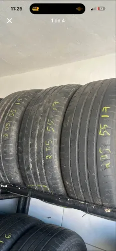 vendo 3 pneus 205/55-17