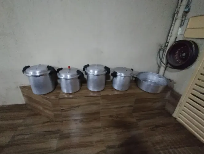 Panela de pressão industrial 