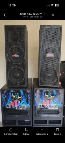 Caixas de som