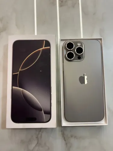 IPhone 16 Pro Max | Impecável | Sem Marcas | Caixa e Acessórios Originais